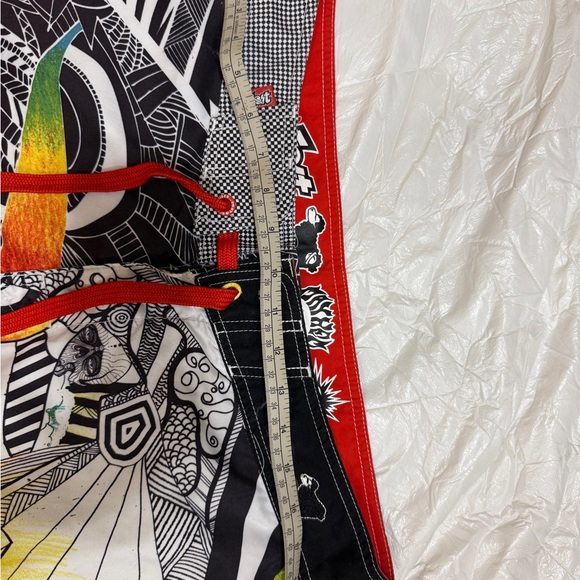 Vintage 90s Y2K Lost Enterprises Masters of Mayhem Surfer skater style Size 36 - Picture 5 of 12